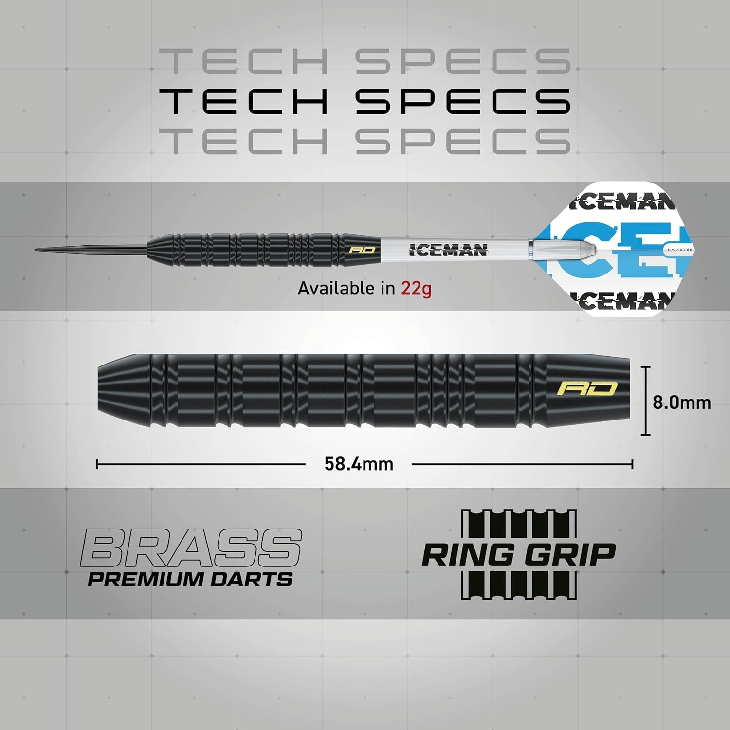 Ultimate 50 Piece Darts Set, Peter Wright Snakebite and Gerwyn Price