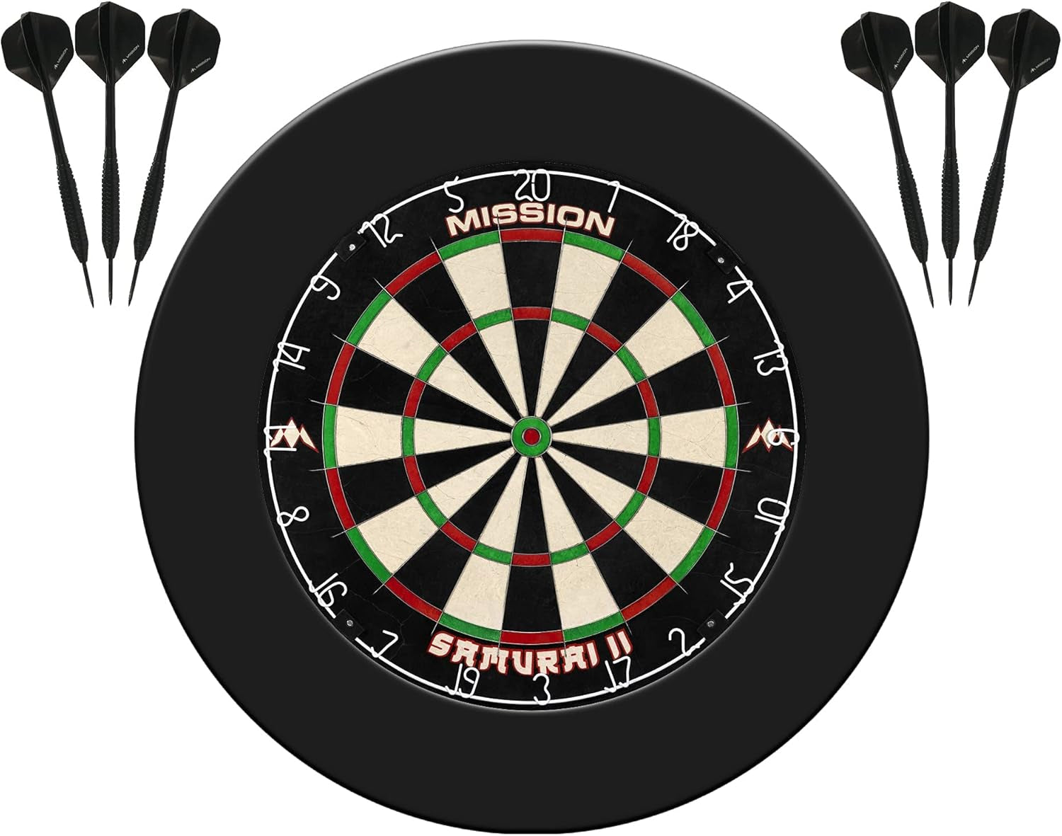 Dart Board Home Centre | Complete Darts Package Including Dartboard and 2 Sets of Darts