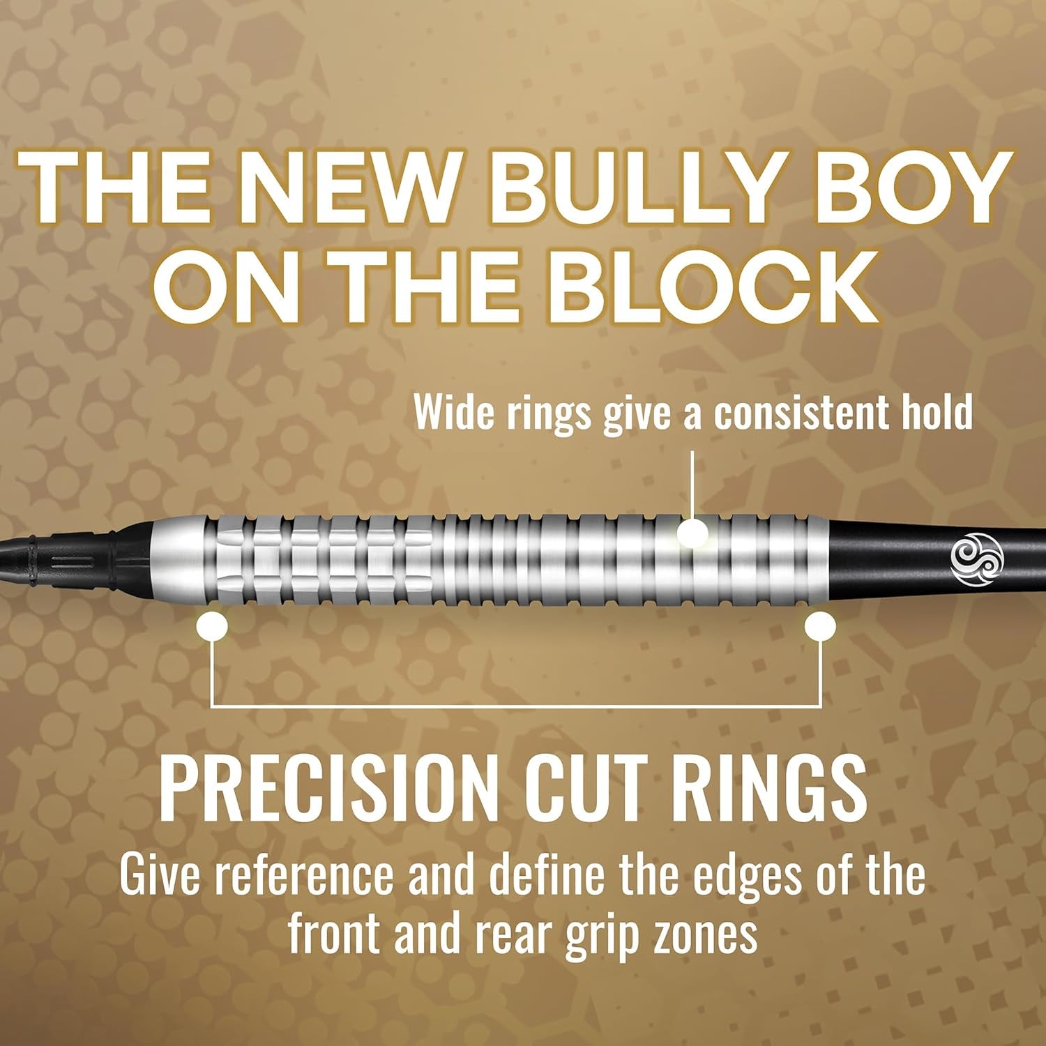 Shot Soft Darts Michael Smith Bully Boy Precision 80% Tungsten Softtip Darts Soft Dart High Quality Tungsten Darts Set with Shafts and Flights Made in New Zealand