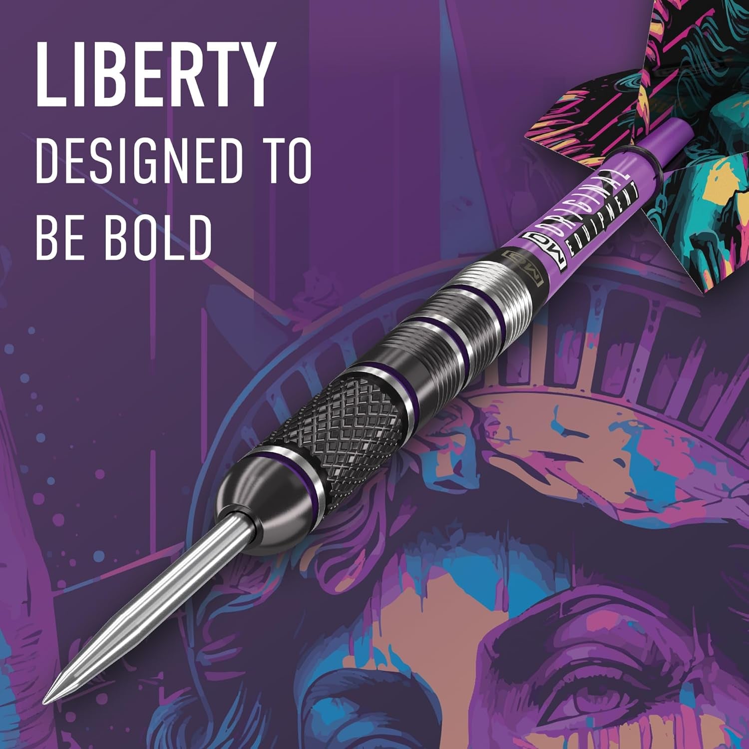 Liberty 90% Tungsten Steel Tip Darts, Precision Balanced, Accurate and Durable - Perfect for Professional and Recreational Players
