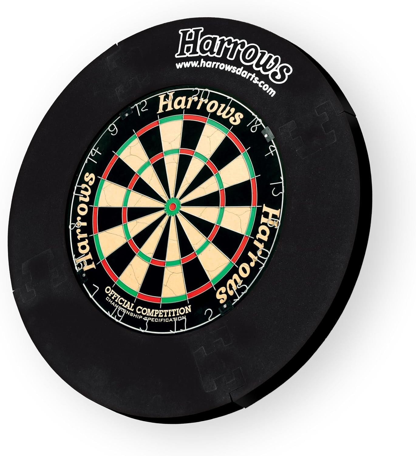 Dart Board Surround Ring I 4pcs I Easy Assembly Dart Surround I Wall Protector Extra 720mm Protection I Double Side for Long Life I Darts Accessories