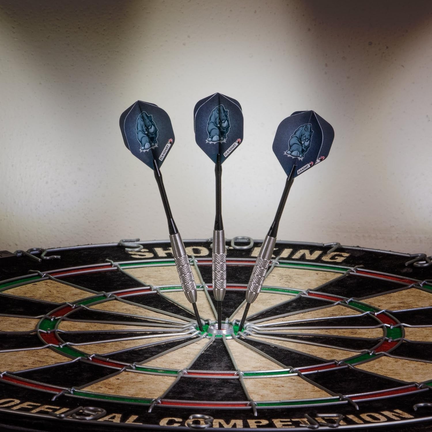 Rhino 80% Tungsten Steel Tip Darts with Storage/Travel Case