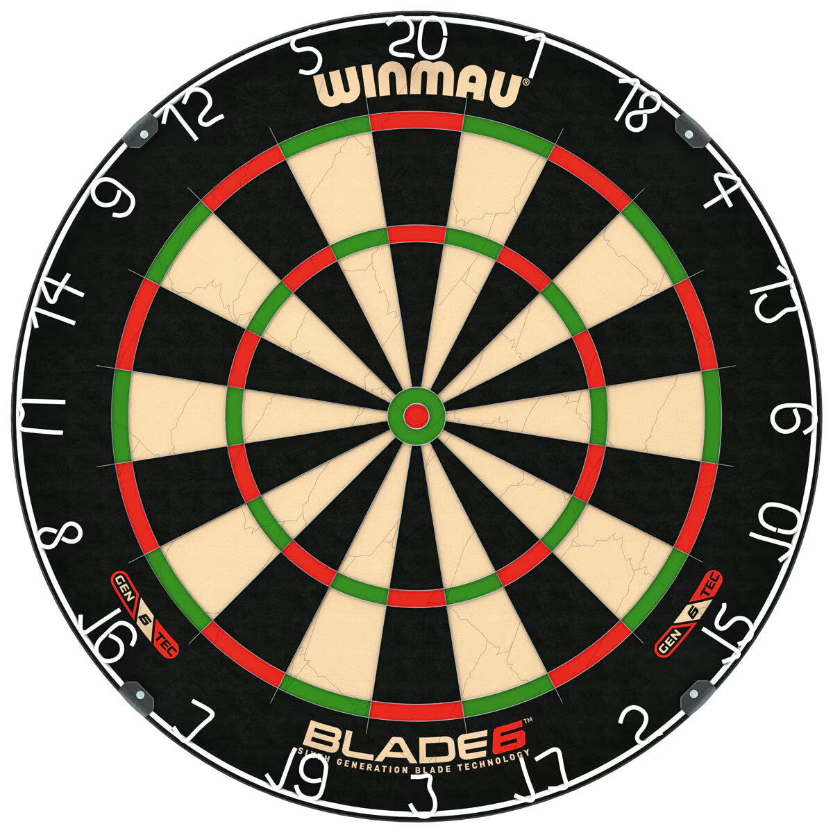 Blade 6 Dartboard with Darts & Oche Line