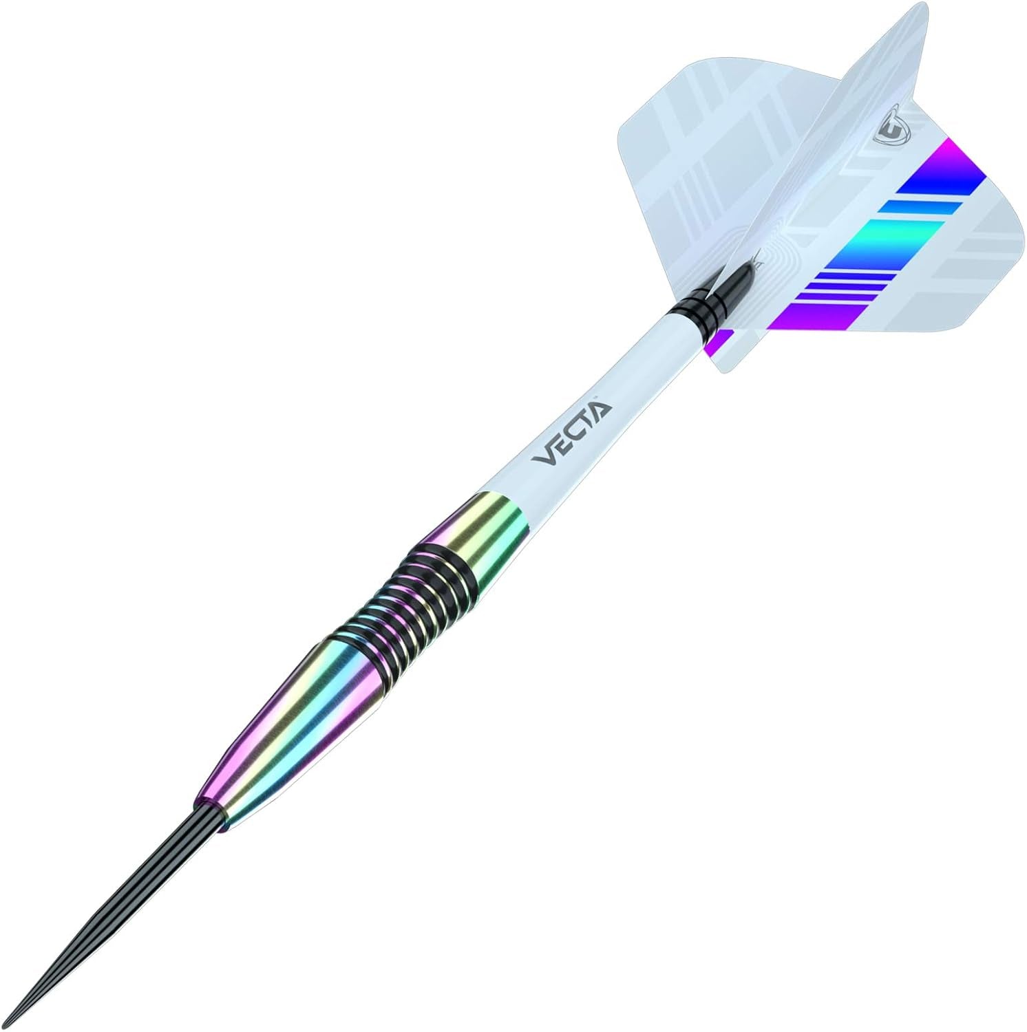 Elektra 90% Tungsten Darts with Prism Flights and Vecta Shafts (Stems) 22g-24g-26g weights available - Urban Grip - Match Weighed - Streamline Torpedo Profile