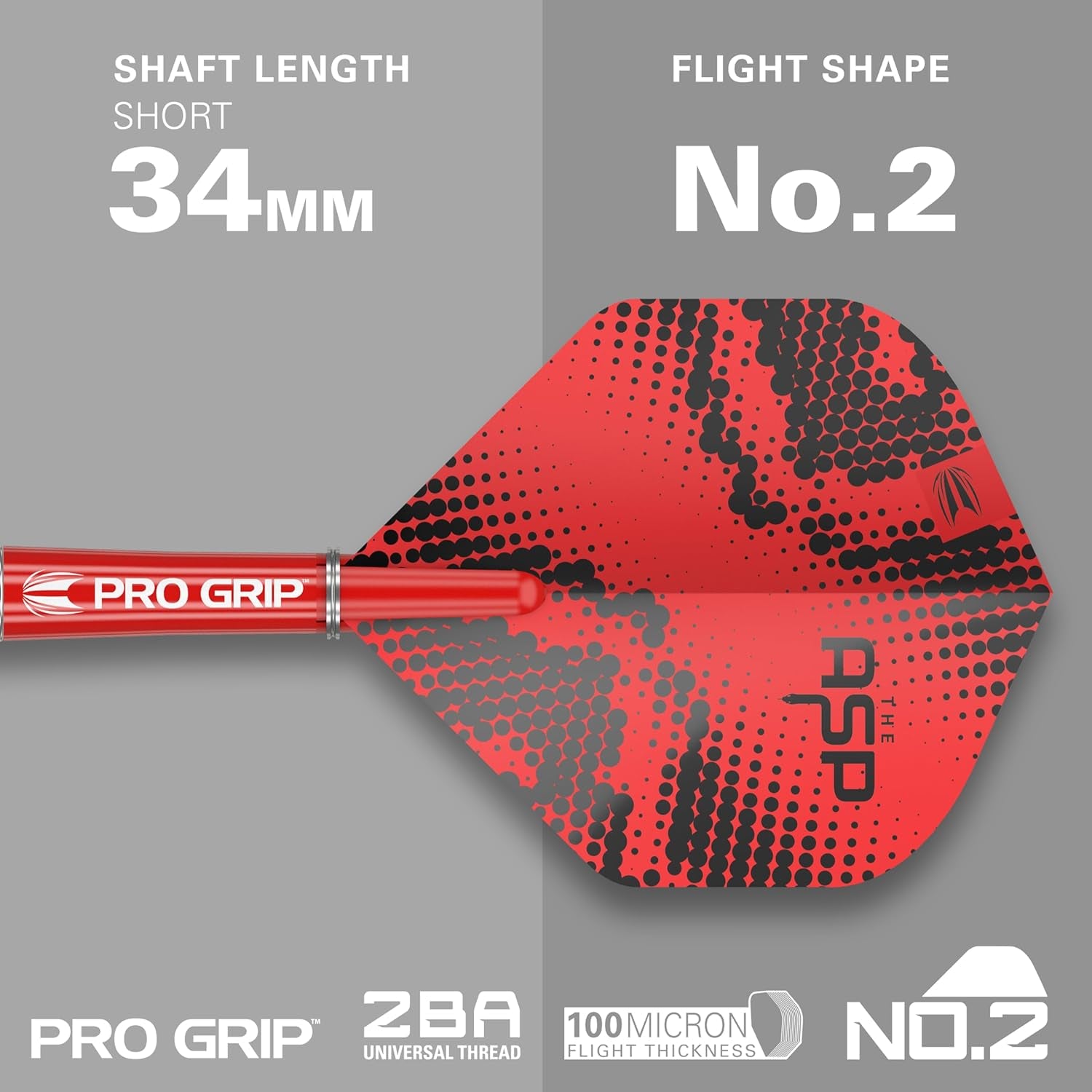 Nathan Aspinall 22G/23G/24G Tungsten Steel Tip Darts Set - 9 Pro Grip Shafts - 9 Pro Ultra Flights – Dart Wallet Bundle