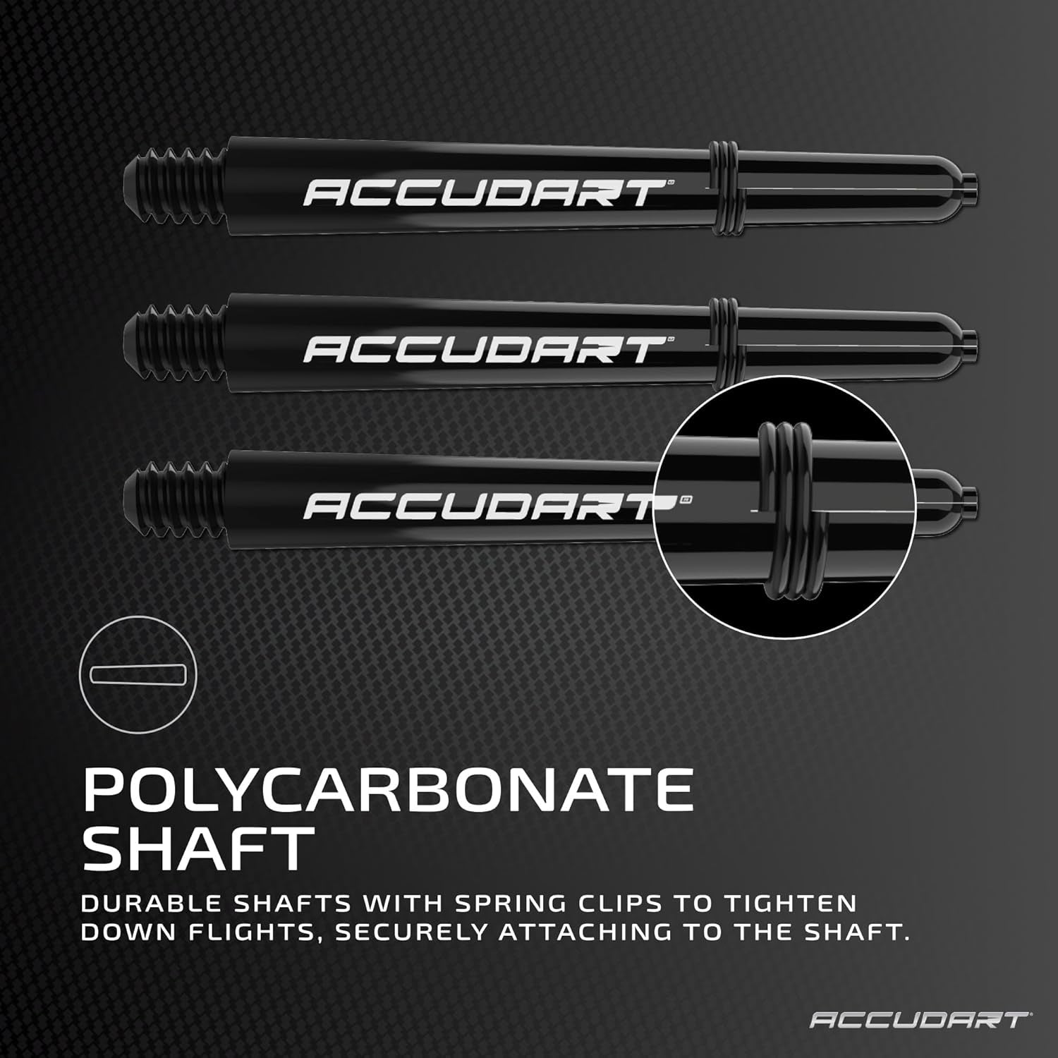 Soft Tip Dart Set 1.0 - Nickel Plated Steel Barrel - Knurled Patterned Grip - Polycarbonate Shaft - Standard Shape Flights