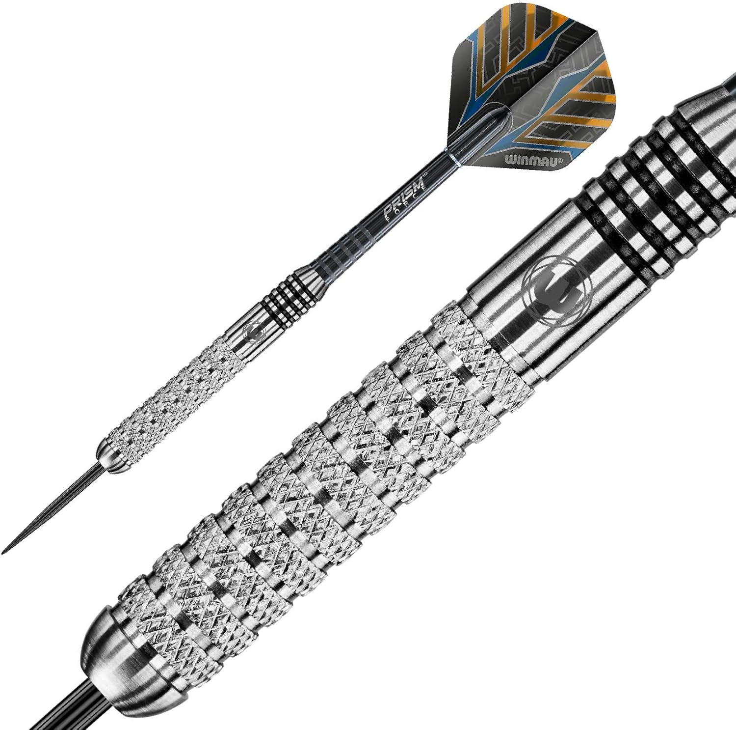 Barbarian 20-24 gram Tungsten Style Darts with Prism Flights and Shafts (Stems)