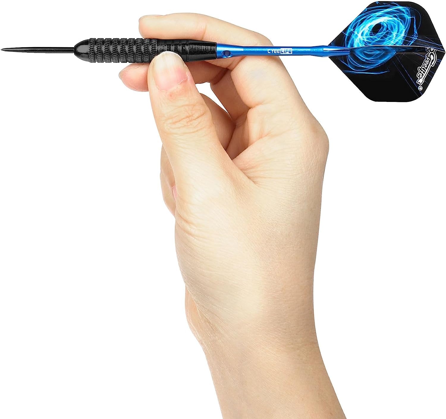 Steel tip Darts set 22/28g with Aluminium Shafts, 16 Protectors, Flights, Sharpener and Tool,12pcs For Beginner