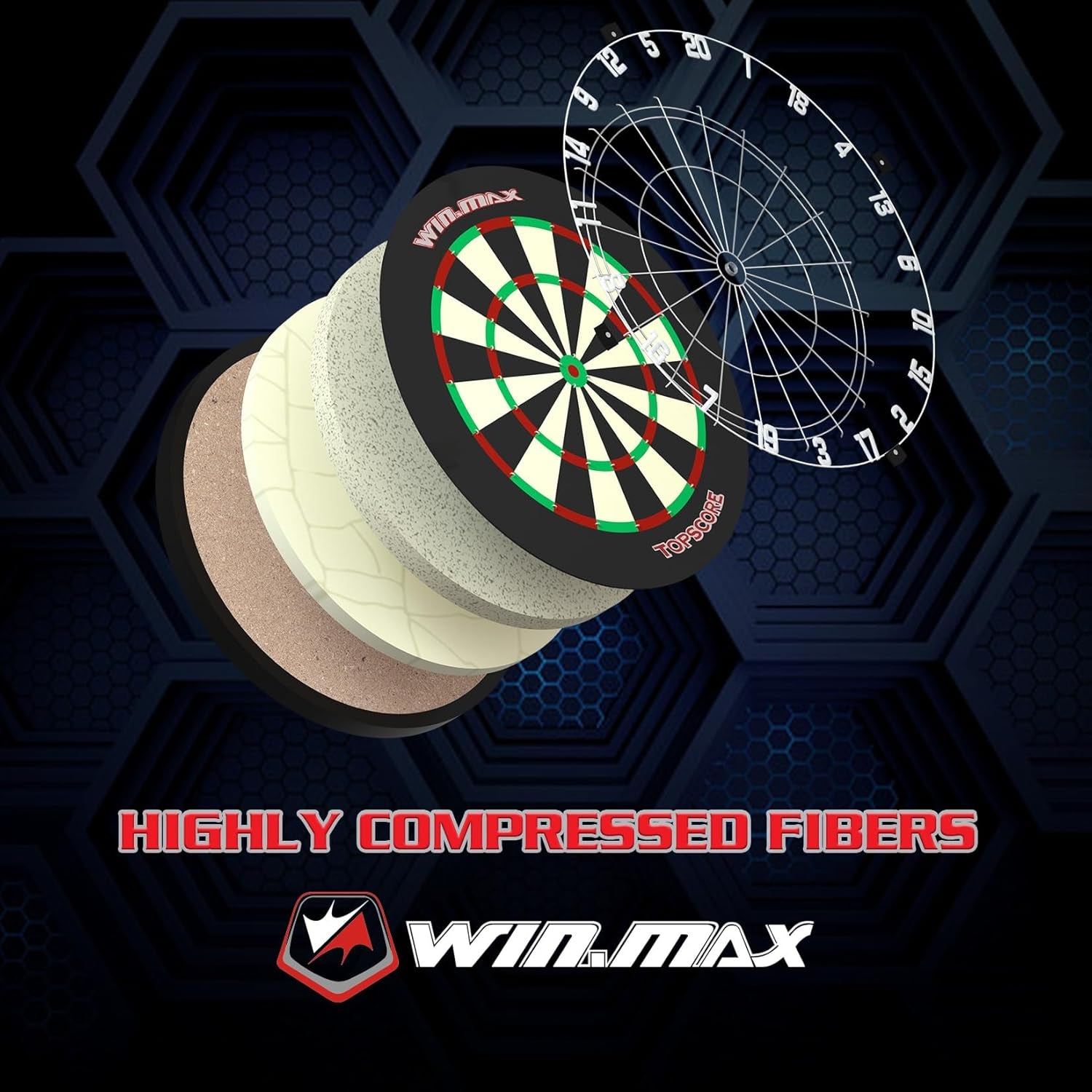 Dart Board - Dartboard Dart Boards for Adults Bristle Steel Tip Dartboard Set with 12 Darts Metal Tip