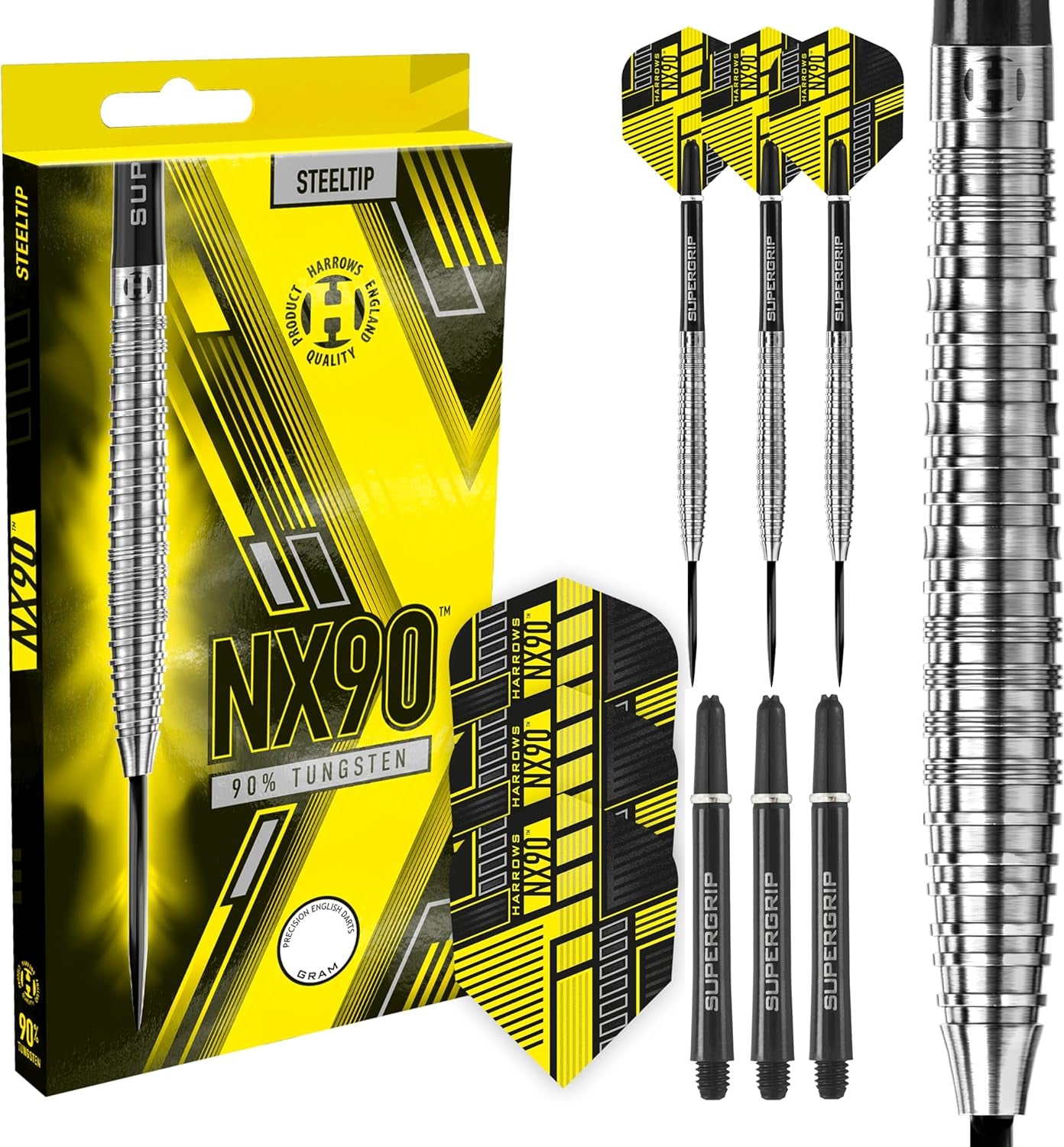 NX90 90% Tungsten Steel Tip Darts