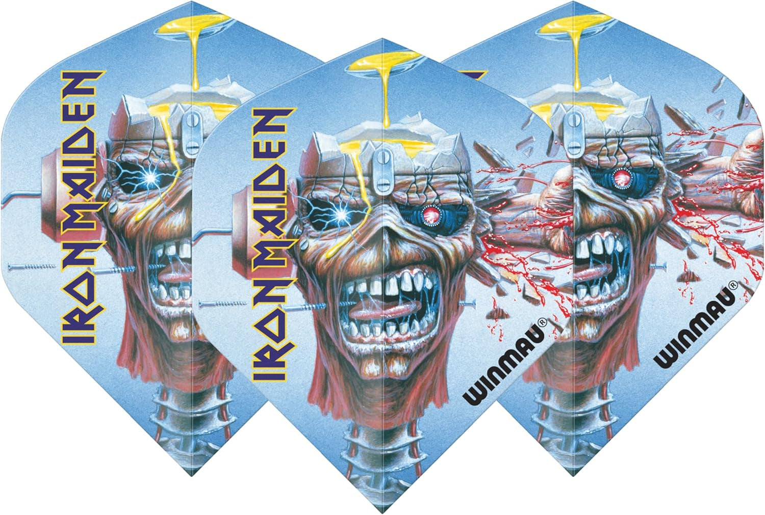 Rock Legends Dart Flights - 10 Sets Per Pack (Total 30 Dart Flights) Available in Varying Designs