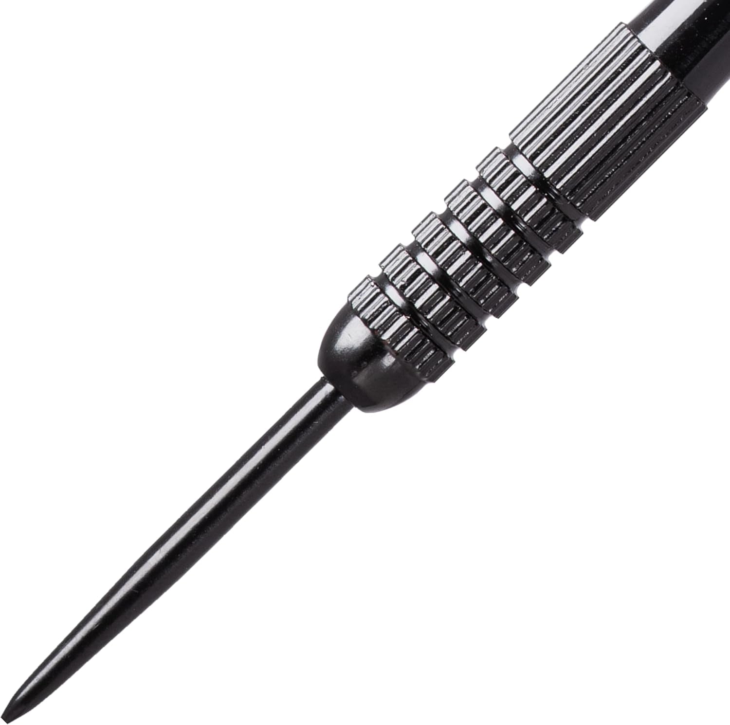 Mini Dart Set | Miniature Lightweight Steel Tip Darts Set Including Flights, Black (BX238)