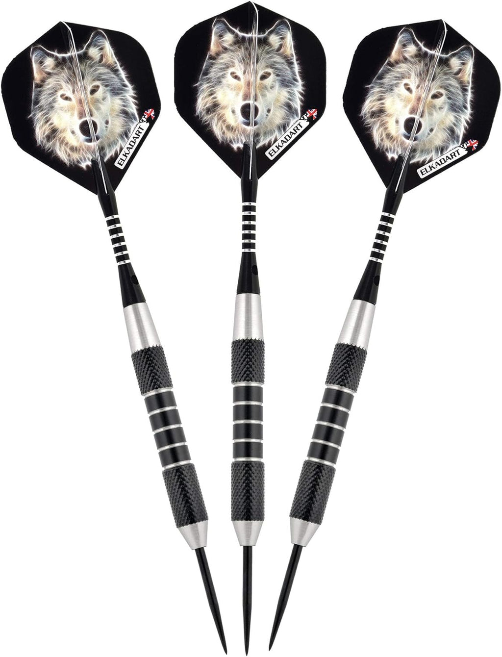 Lone Wolf Steel Tip Darts with Storage/Travel Case