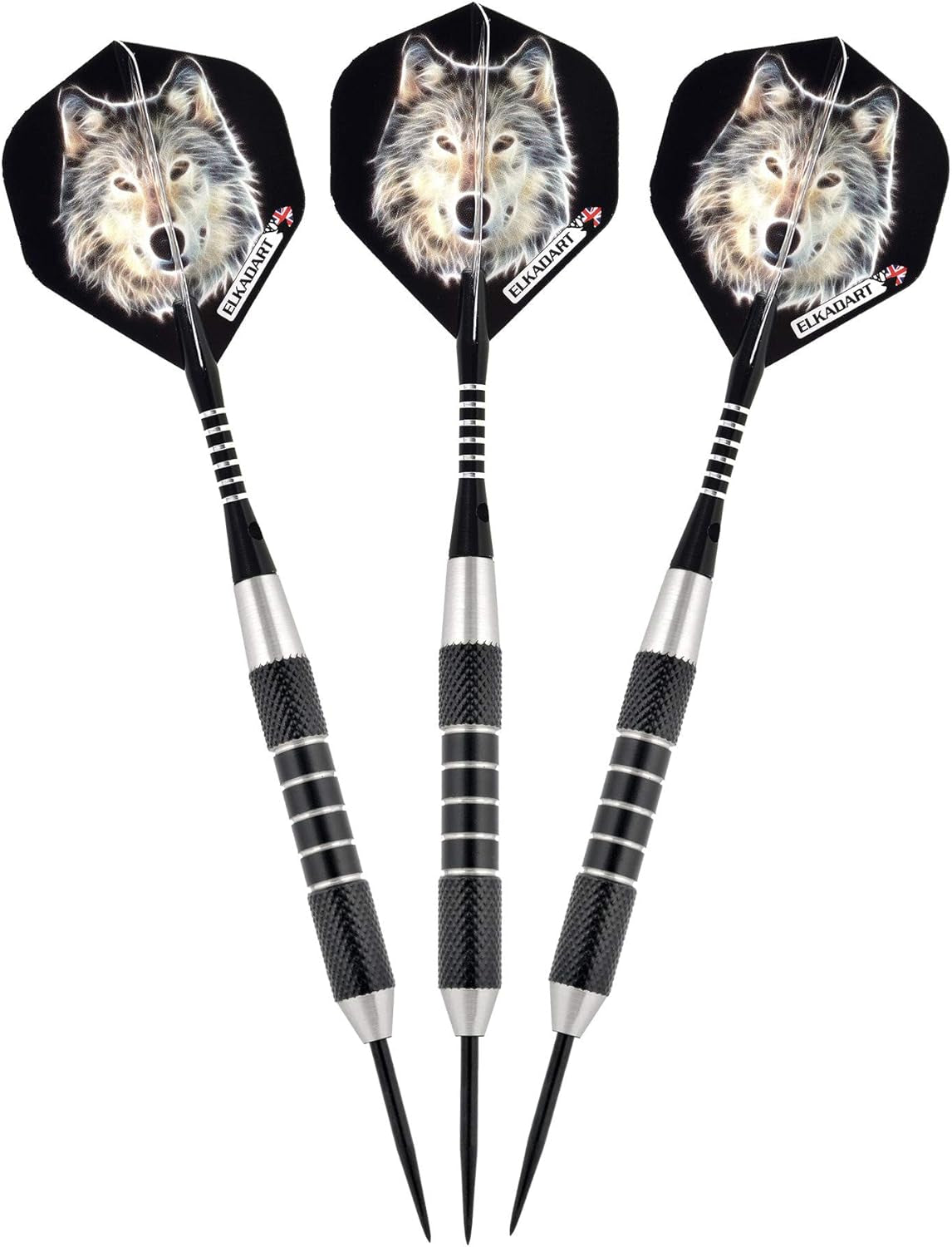Lone Wolf Steel Tip Darts with Storage/Travel Case