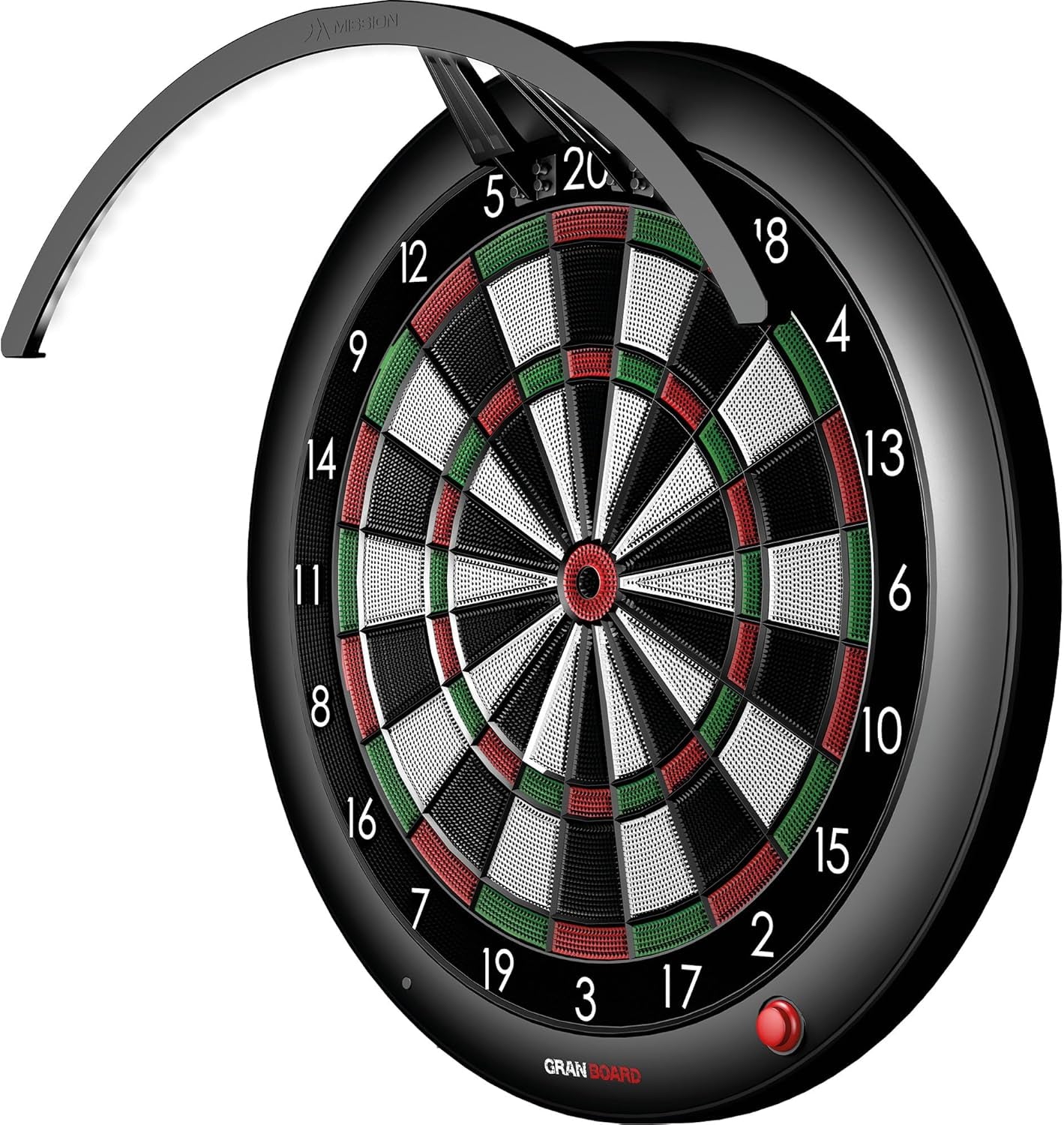 Torus ST Soft Tip Dart Board Light | Dartboard LED Lighting System for Electronic and Soft Tip Dartboards, Black (TOR-ST)