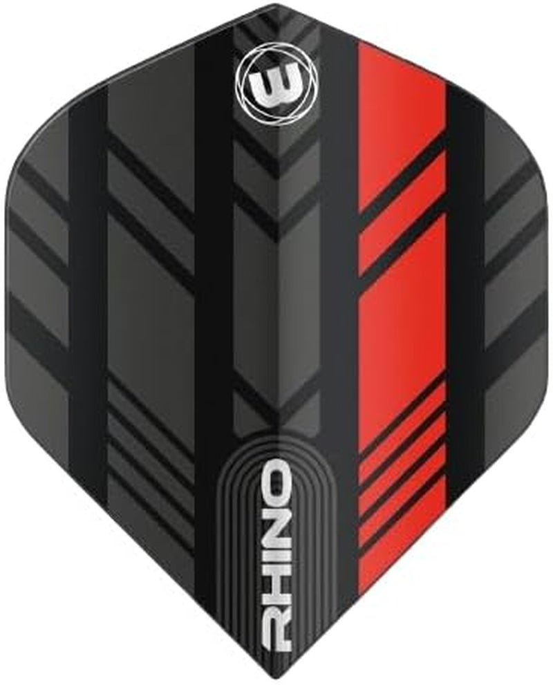 Rhino Stripe Design Dart Flights - 10 sets per pack (30 flights per pack)