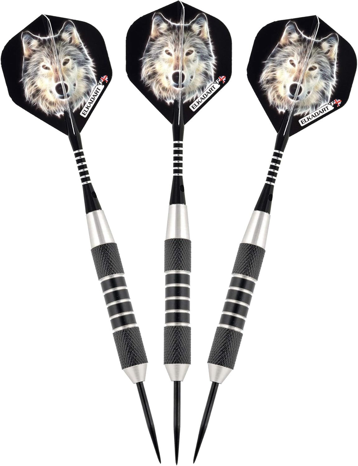 Lone Wolf Steel Tip Darts with Storage/Travel Case