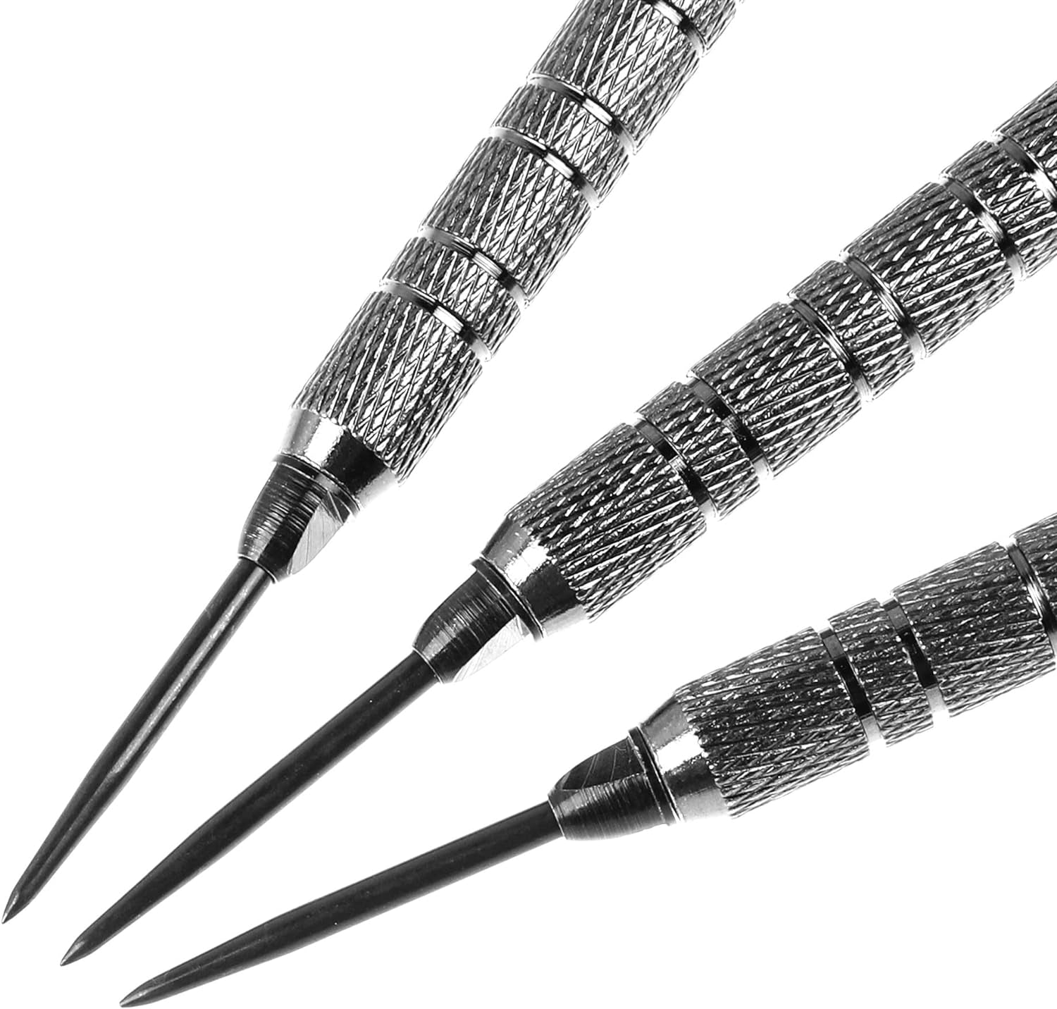 -Steel Dart Tips 12pcs + 20pcs Rubber O Rings,Converter Points Adapter Replacement Points Tool