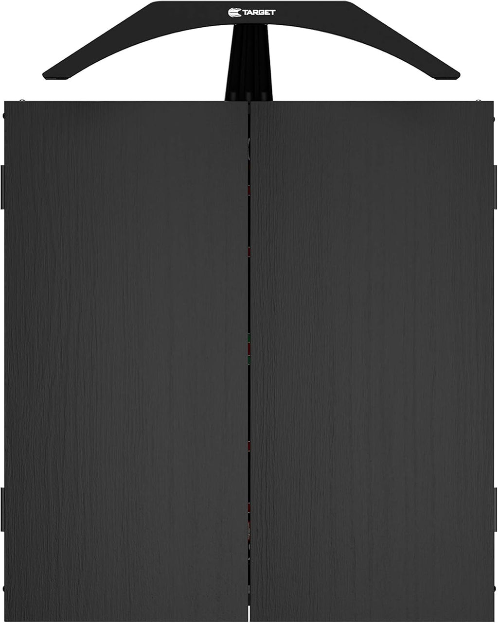 Arc Dartboard Lighting System Home Cabinet Set - Includes World Champions Dartboard and 2 Sets of Darts, Black