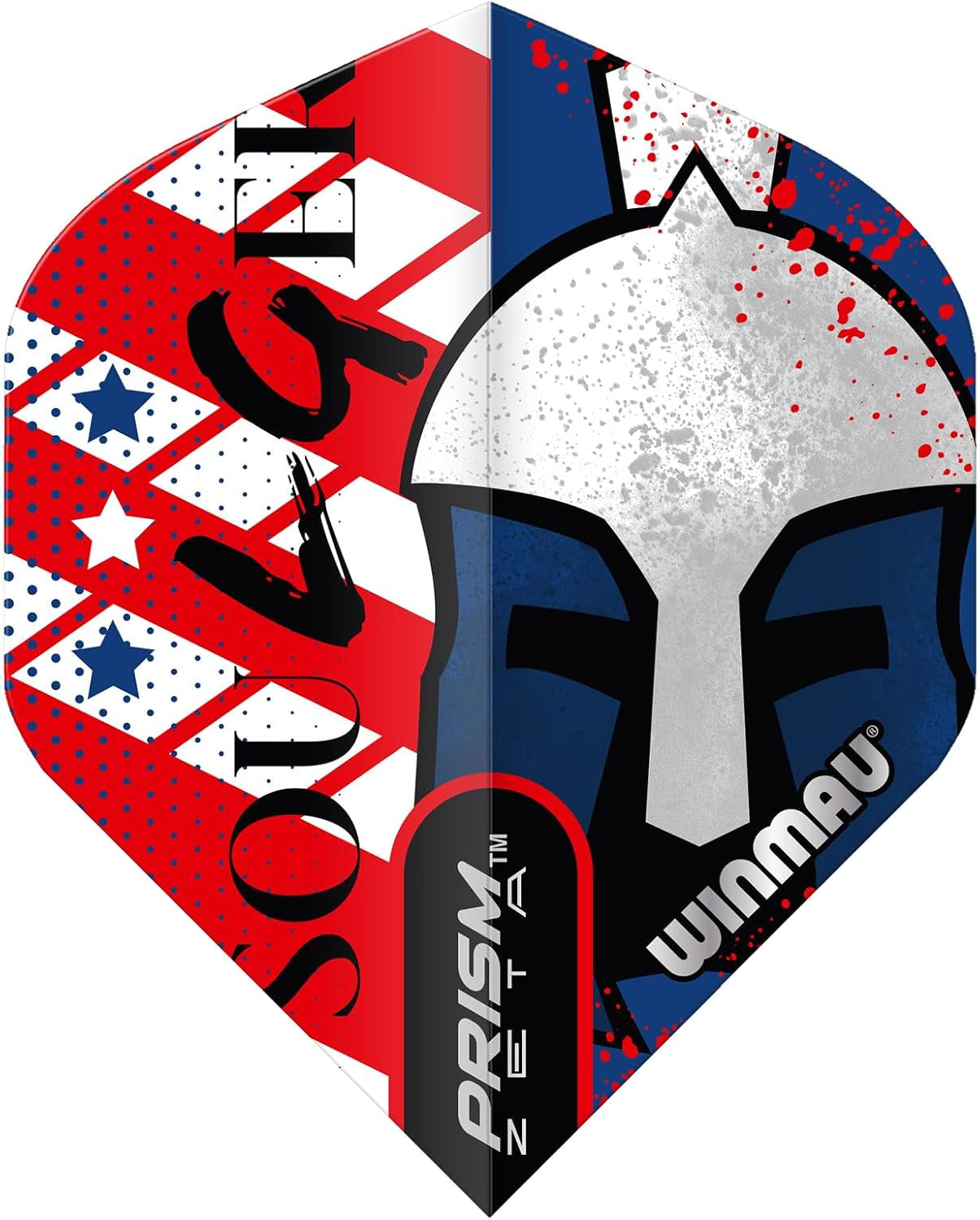 Prism Specialist Player Dart Flights – 1 Set pro Packung (3 Flights insgesamt)