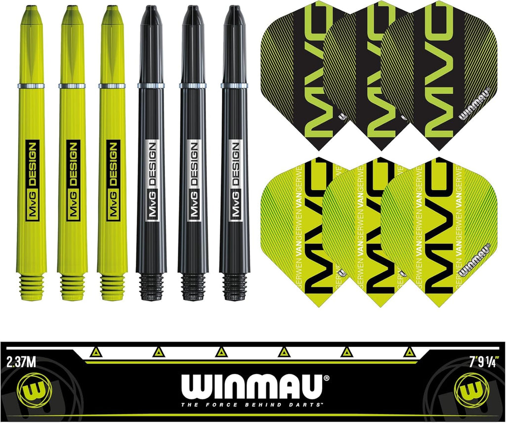 Michael van Gerwen MvG Sets available with Dartboards, Cabinets, Surrounds, Darts and Accessories