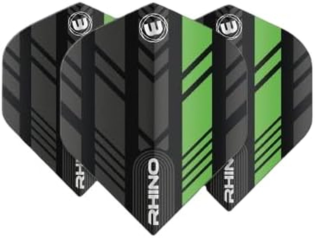 Rhino Stripe Design Dart Flights - 10 sets per pack (30 flights per pack)