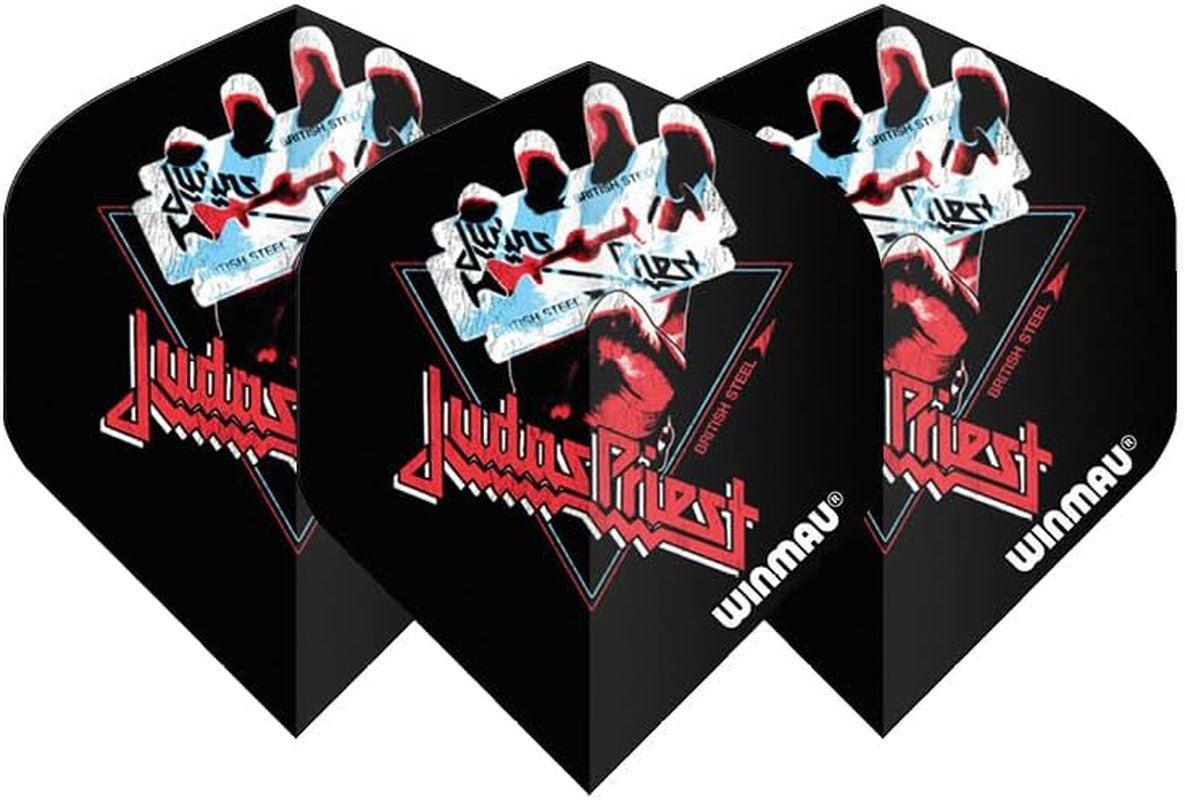 Rock Legends Dart Flights - 10 Sets Per Pack (Total 30 Dart Flights) Available in Varying Designs