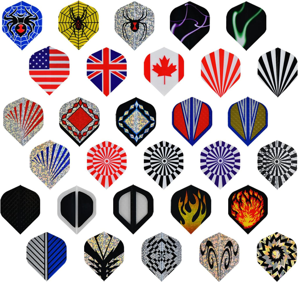 Standard Dart Flights Durable Replacement Dart Accessories Perfect Flights Equipment Supplies for Dart Games 60pcs 90pcs Select