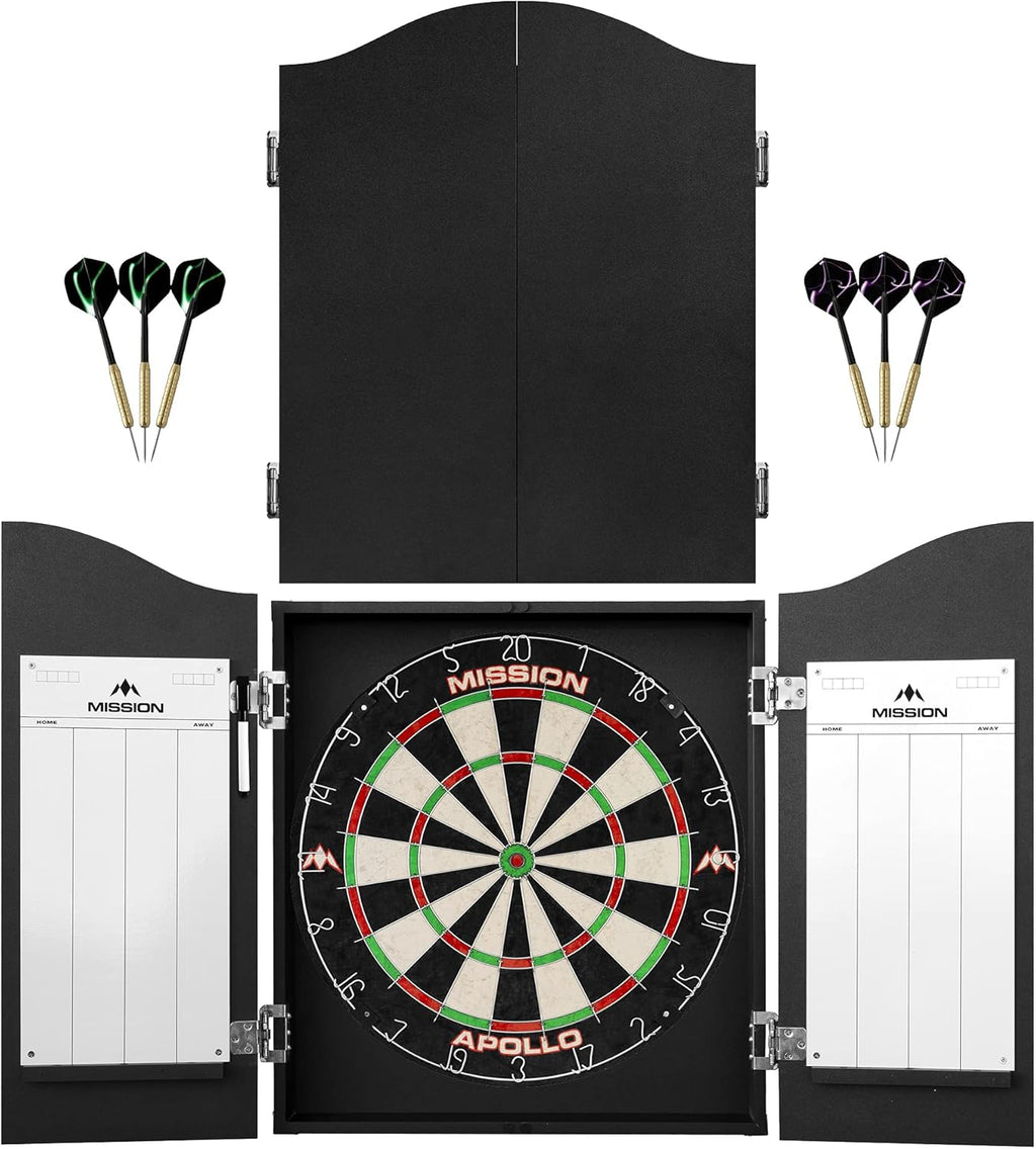 Dart Board Home Centre | Complete Darts Package Including Dartboard and 2 Sets of Darts