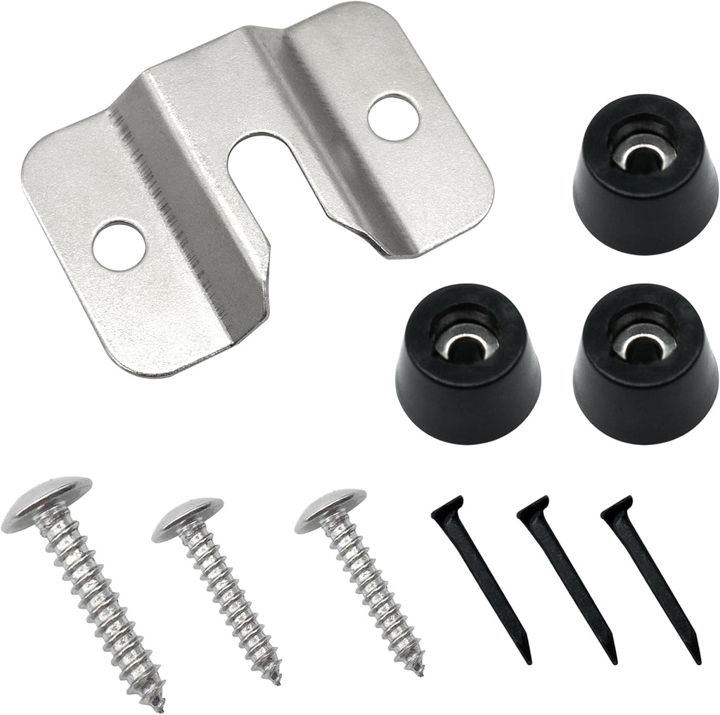 Portable Dartboard Mounting Bracket Kit, Includes Screws, Nails and Stabilisers Dart Board Hanging Kit Dart Board Hardware Wall Bracket for Hanging Dartboard