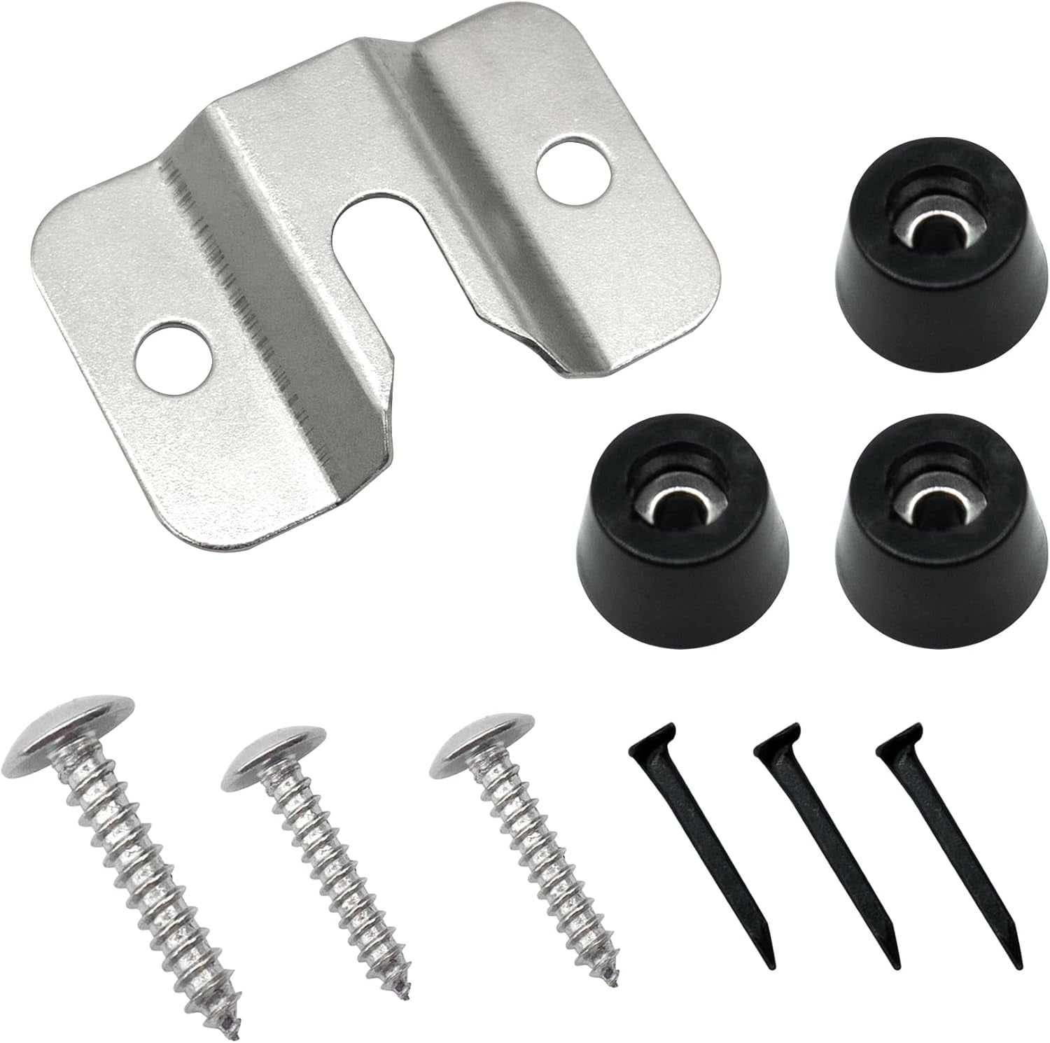 Portable Dartboard Mounting Bracket Kit, Includes Screws, Nails and Stabilisers Dart Board Hanging Kit Dart Board Hardware Wall Bracket for Hanging Dartboard