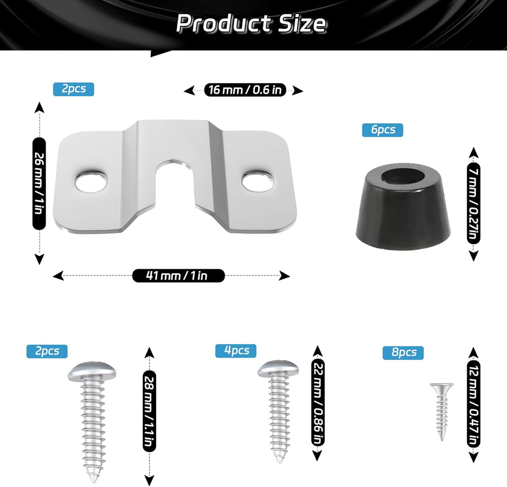Dartboard Mounting Bracket,Dartboard Hanging Bracket for Steel Dart Games,Dart Accessories (2 Set)
