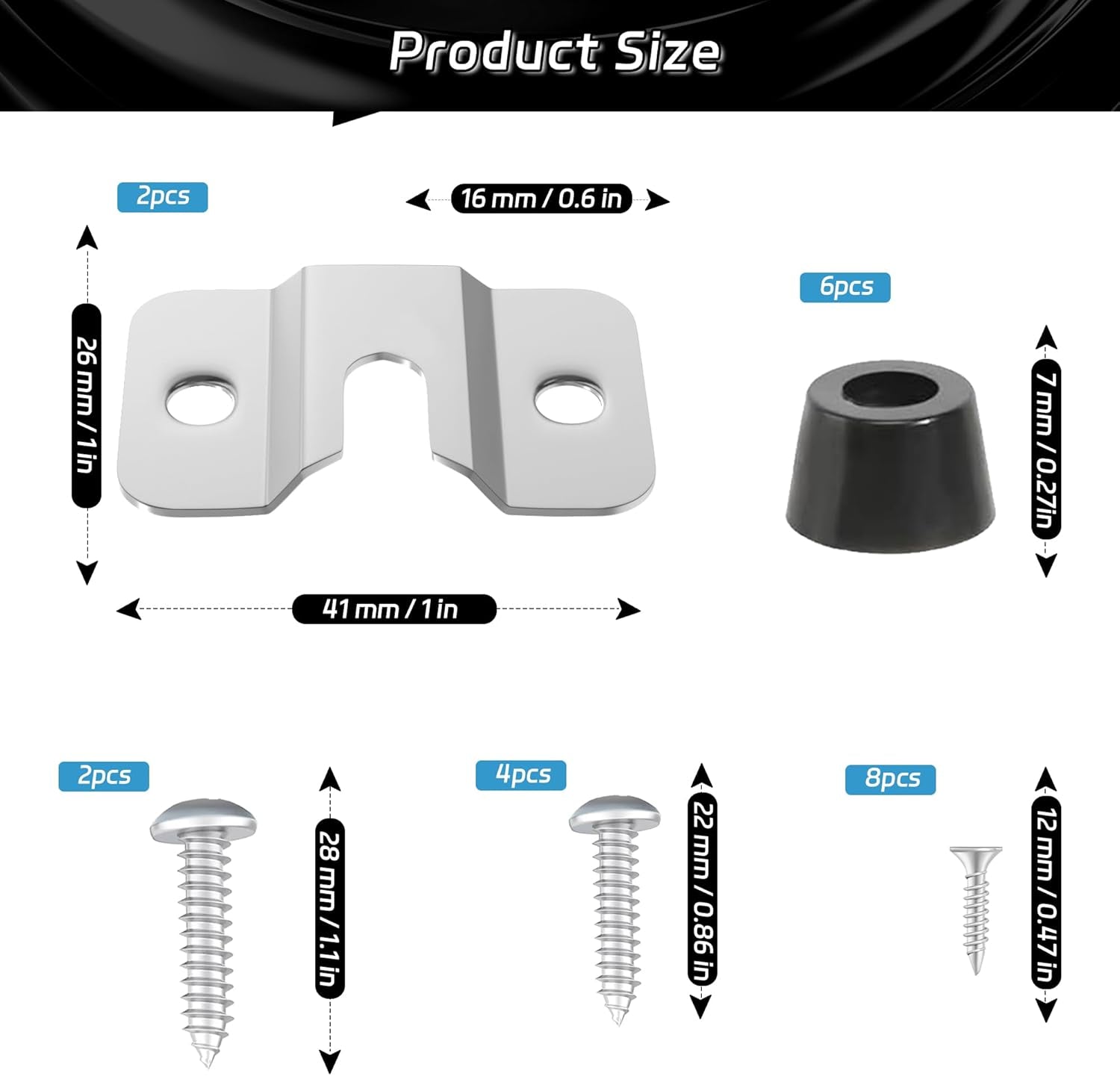Dartboard Mounting Bracket,Dartboard Hanging Bracket for Steel Dart Games,Dart Accessories (2 Set)