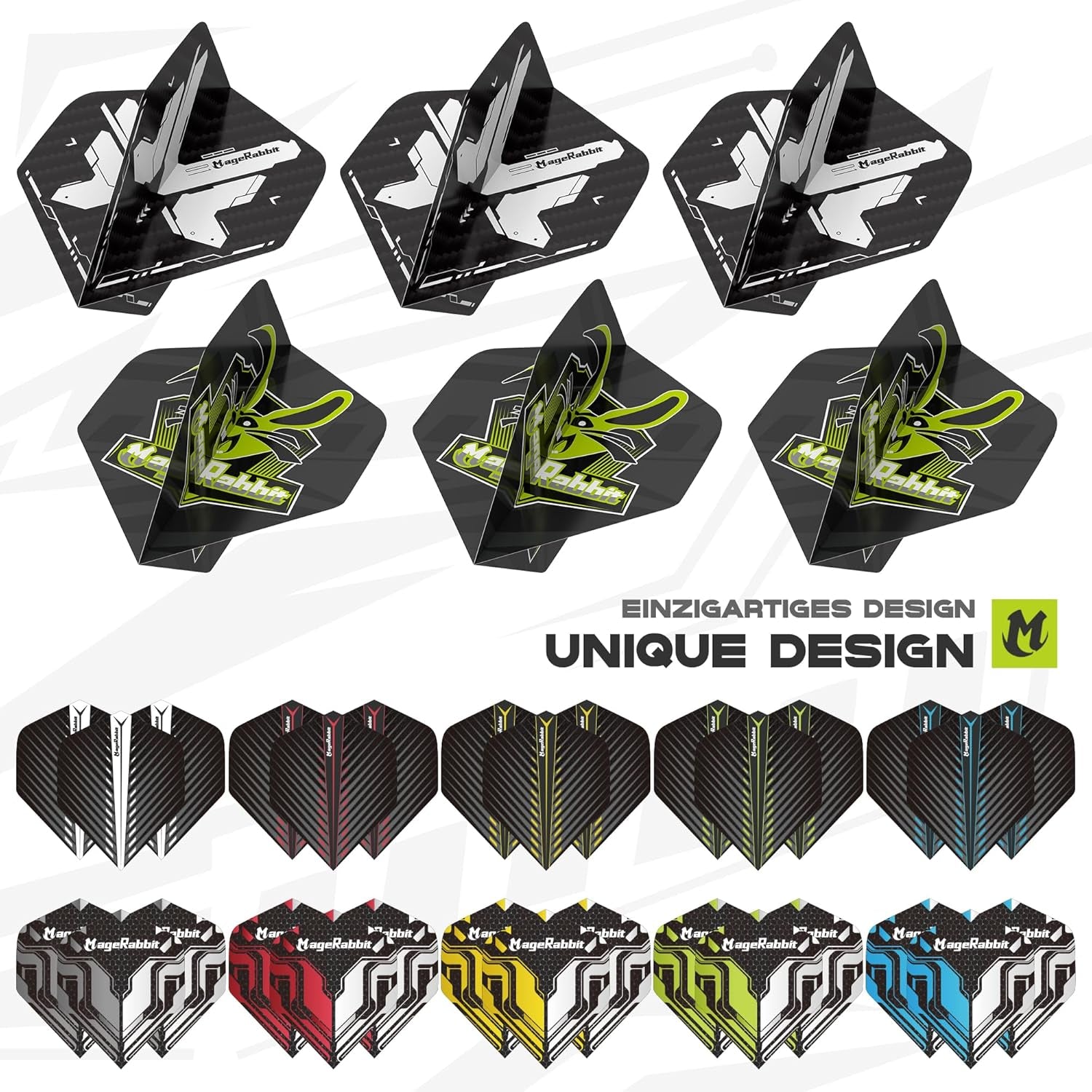 Dart-Zubehör-Set, 36 Dart-Flights, 45 Schäfte, Schärfer, Entferner, 50 Metallringe, 16 Flugschützer, insgesamt 11 Arten von Dart-Zubehör