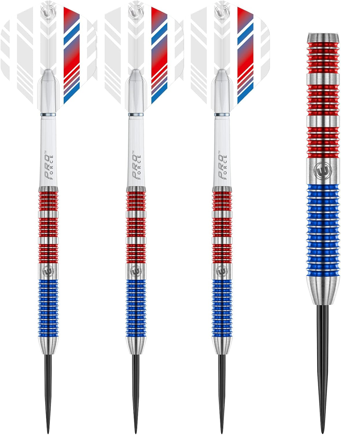 - Wildcats Series - 90% Tungsten Darts - Professional Darts Set with Dart Flights and Shafts – Available in Soft Tip 18g and Steel Tip 21g, 22g, 23g, 24g, 25g & 26g