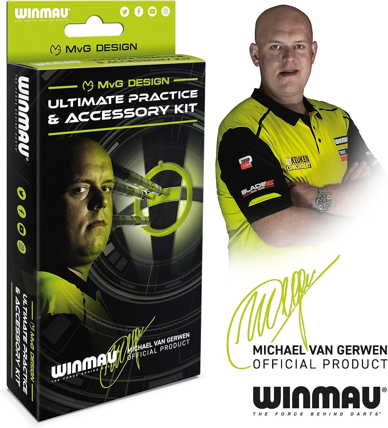 Michael van Gerwen MvG Darts Accessories