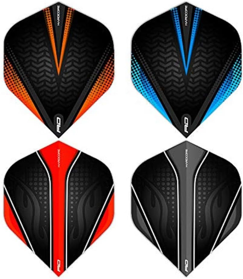 Hardcore Selection Pack Extra Thick Standard Dart Flights