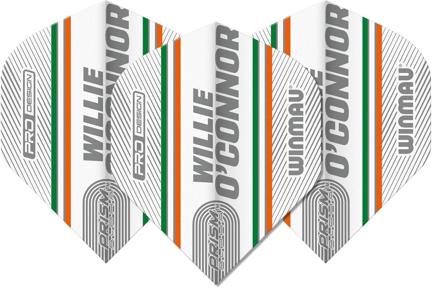 Prism Specialist Player Dart Flights – 1 Set pro Packung (3 Flights insgesamt)