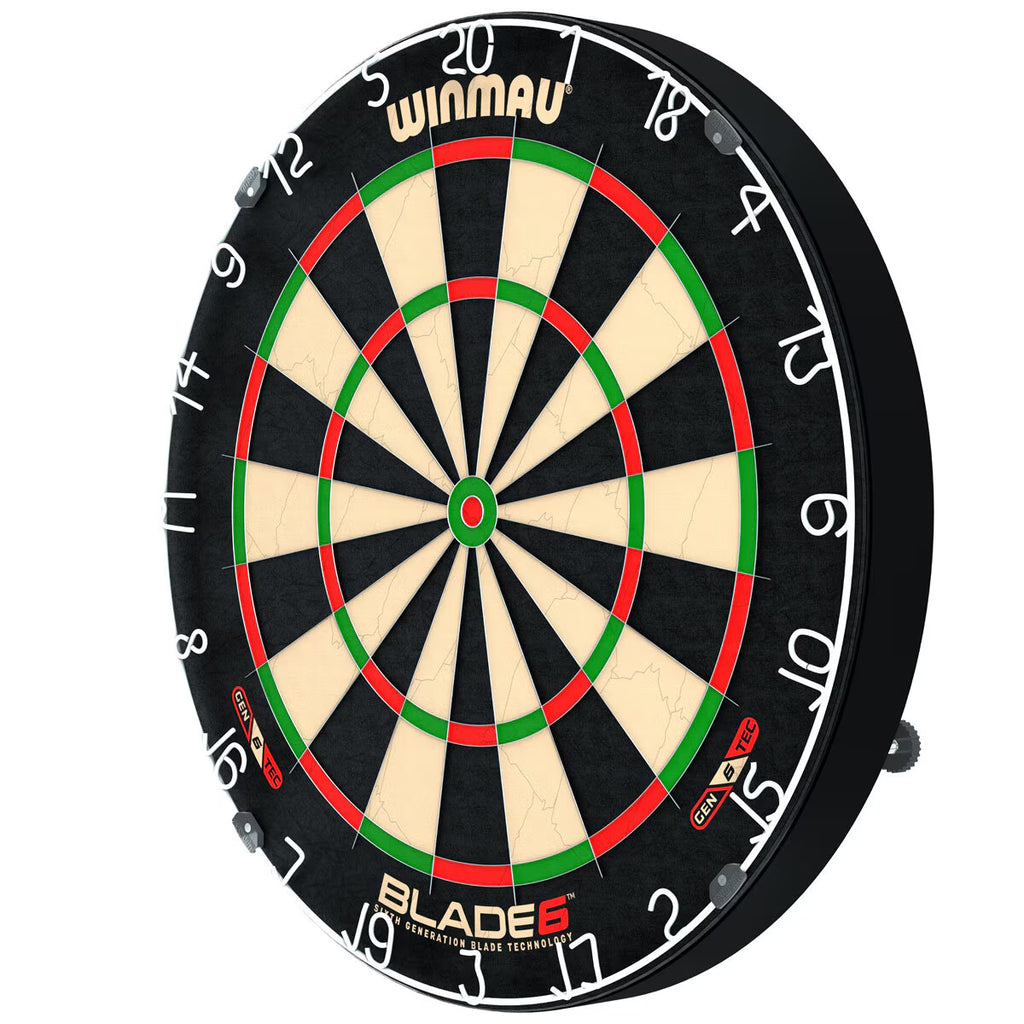 Blade 6 Dartboard with Darts & Oche Line