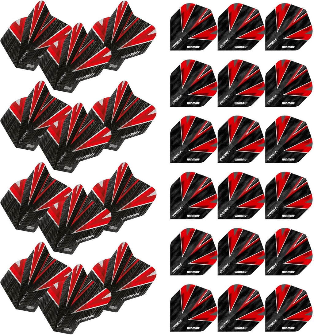 Prism Alpha Design Extra Thick Dart Flights - 10 sets per pack (30 dart flights in total)