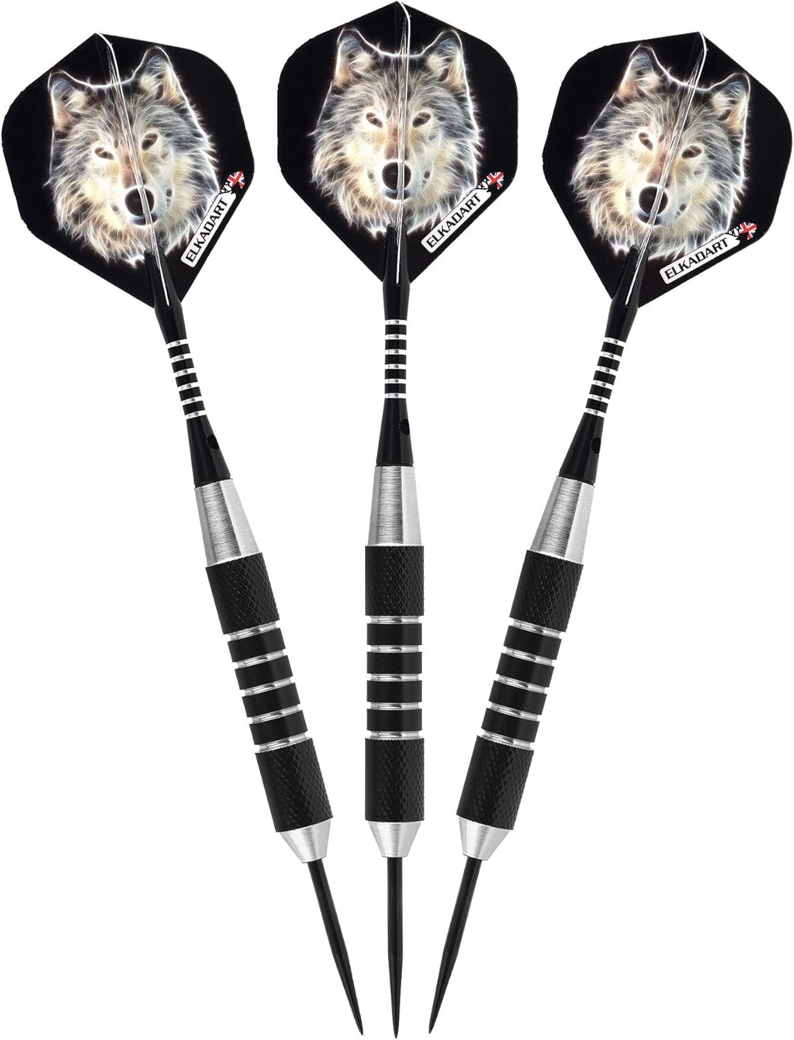 Lone Wolf Steel Tip Darts with Storage/Travel Case