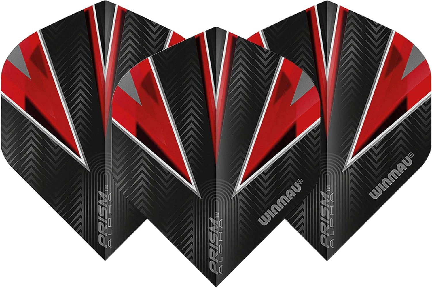 Prism Alpha Design Extra Thick Dart Flights - 10 sets per pack (30 dart flights in total)