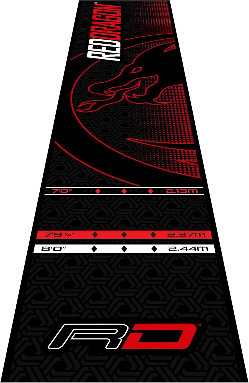 Darts Mat with Oche Line - Official Tournament Measurements - Professional Darts Accessories