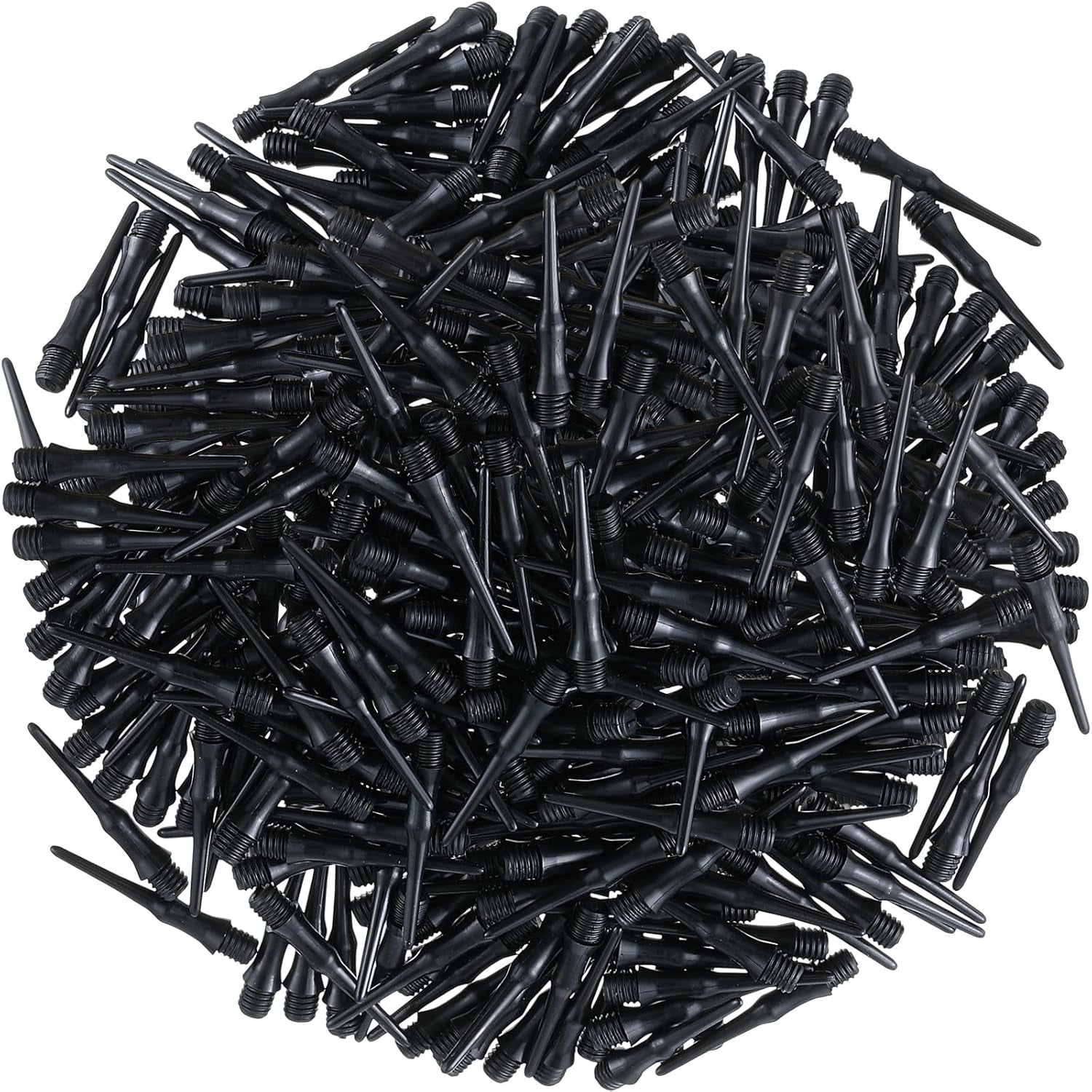 200 Pack 2BA Thread Soft Tip Dart Points Plastic Replacement Dart Tips Soft Tip Dart Tips Dart Accessories for Tip Darts